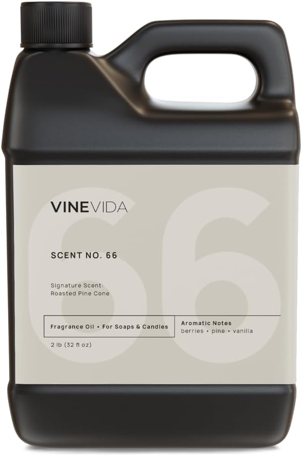 VINEVIDA [32oz] Roasted Pine Cone Fragrance Oil for Candle and Soap Making - Made in USA Natural Scents