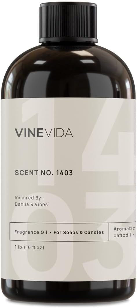 VINEVIDA [16oz] Scent No.1403 Fragrance Oil for Candle Making and Soap Making - Premium Candle Scents for Soy Candles