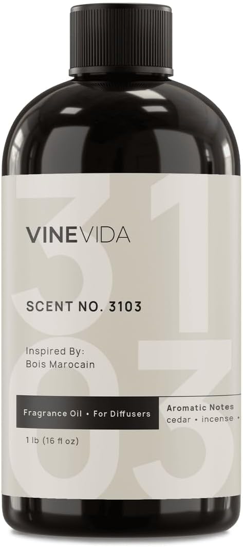 VINEVIDA [16 Oz] Inspired by: Bois Marocain; Diffuser Oil Refill | Premium Scent Diffuser Oil for Home | Non-Toxic Fragrance