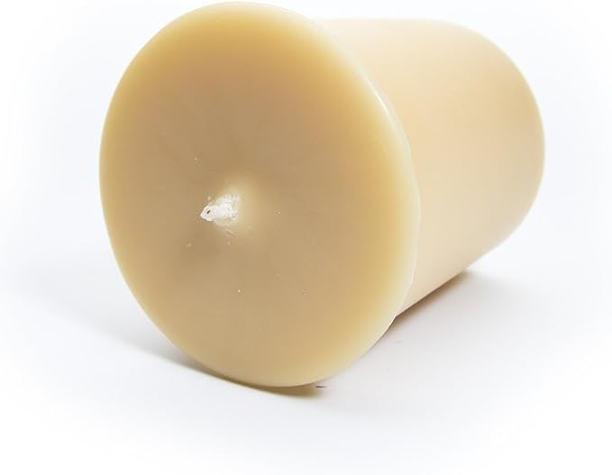 Apple Harvest Soy Votive Candles - Scented with Natural Fragrance Oils - 6 Beige Natural Votive Candle Refills - Bakery & Food Collection