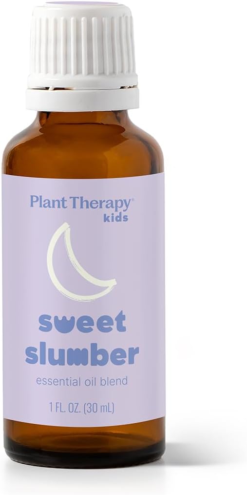 Plant Therapy Kids Sweet Slumber Essential Oil Blend 30 mL (1 oz) 100% Pure, Undiluted, Relaxing Aromatherapy for Sleep