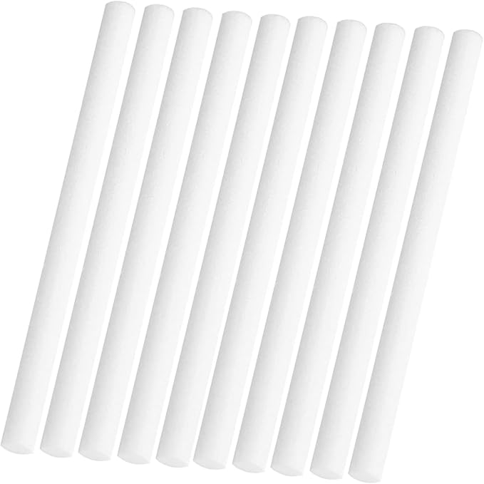Ejoyous 10Pcs Humidifier Stick Filter Refill, Mini Air Diffuser Pure Wicks Refill Cotton Filter Sticks Replacement Sponges for Small Portable USB Humidifier Diffuser in Office Bedroom
