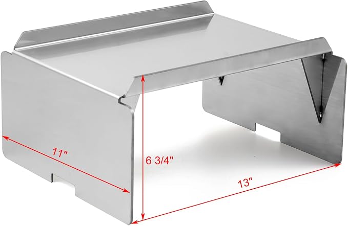 BCA289 Heat Baffle Replacement for Traeger BBQ400 Replacement Parts Traeger Select Pro BBQ400.04 BBQ400.03 BBQ400.02 Heat Diffuser Deluxe Elite BBQ300 Select Elite TFS60LZC TFS60LZAC Heat Deflector