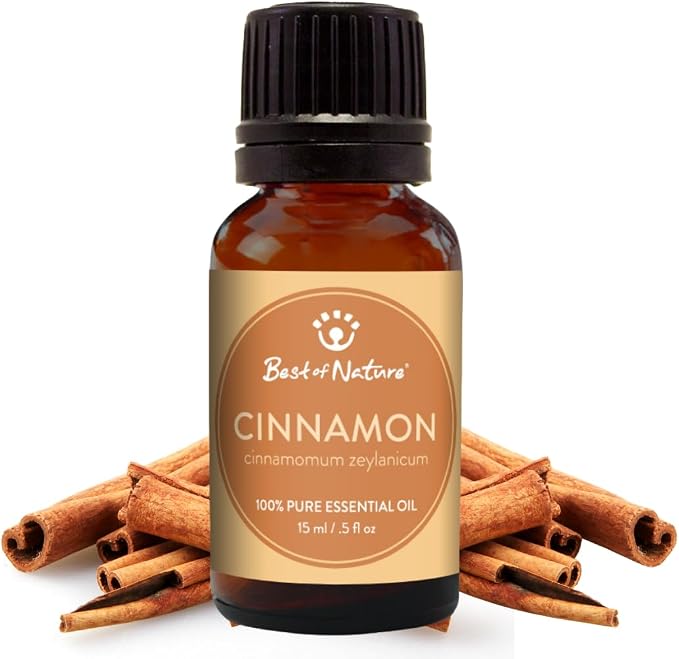 Cinnamon Leaf Essential Oil for Diffuser Aromatherapy – Best of Nature 100% Pure Undiluted Oils for DIY, Home Fragrance, and Topical Use