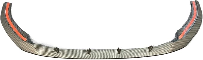 For Audi A4 S4 B9 TDI Sedan/Avant 2020 2021 2022 2023 2024 Front Bumper Lip Splitter Spoiler Diffuser Body Kit Cover(Carbon Fiber Look)