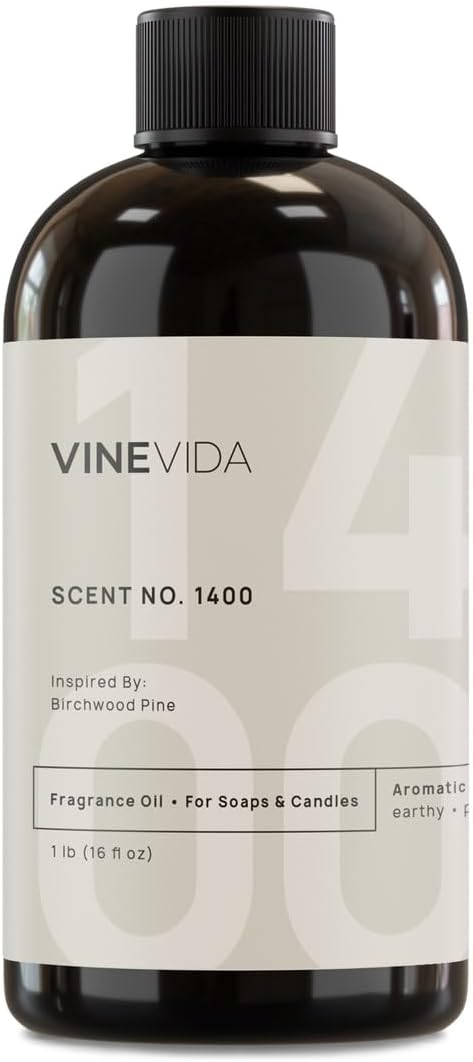 VINEVIDA [16oz] Scent No.1400 Fragrance Oil for Candle Making and Soap Making - Premium Candle Scents for Soy Candles