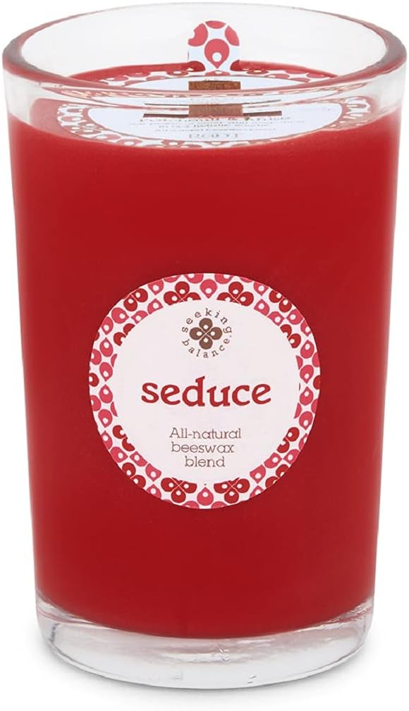 Root Candles Seeking Balance Wood Wick Spa Candle Aromatherapy Candles, 8-Ounce, Seduce: Patchouli & Anise
