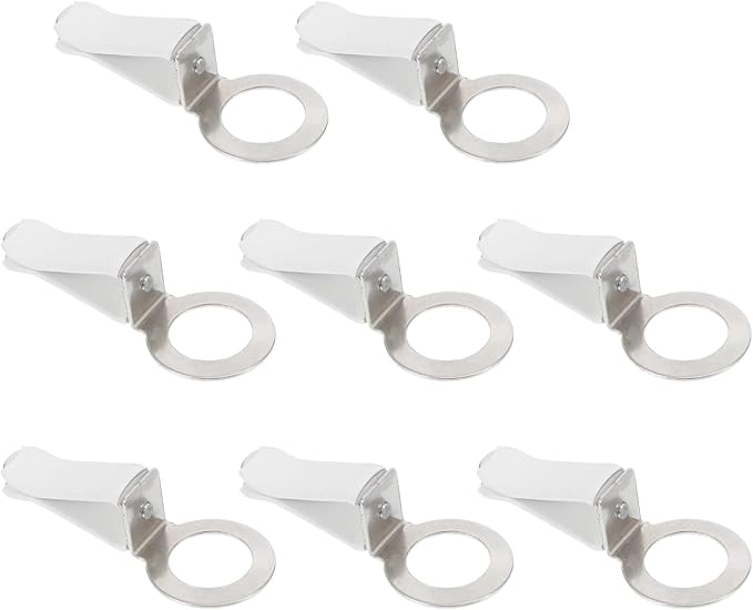 25 Pack Car Air Freshener Vent Clips Replacement Empty Essential Oil Diffuser Bottle Vent Clip Clamp Holder for Car Diffuser Bottle Glass Perfume Diffuser Cars Scents Hanging Freshener