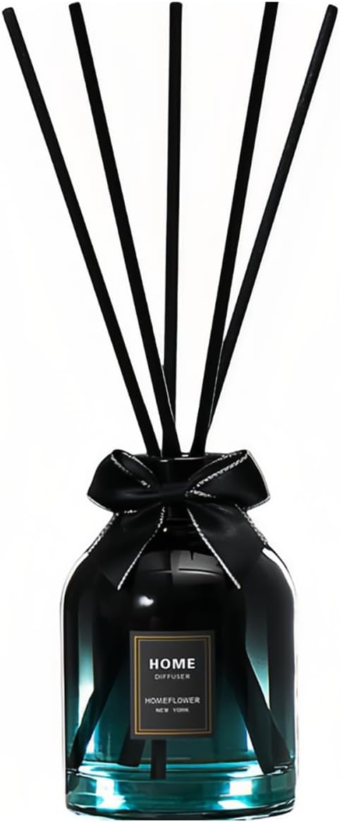 150ml/5oz Glass Fragrance Diffuser Bottle - Black Gradient - Home