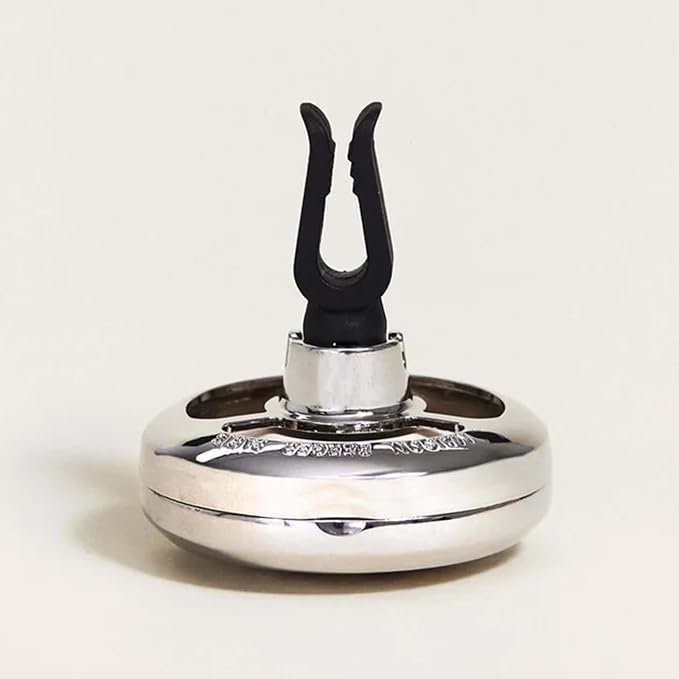 MAISON BERGER Car Diffuser Set, Ocean Breeze | Marine Rose Musk Notes, Refillable Vent Clip with Ceramic Refill, Passive 4-Week Diffusion, Made in France