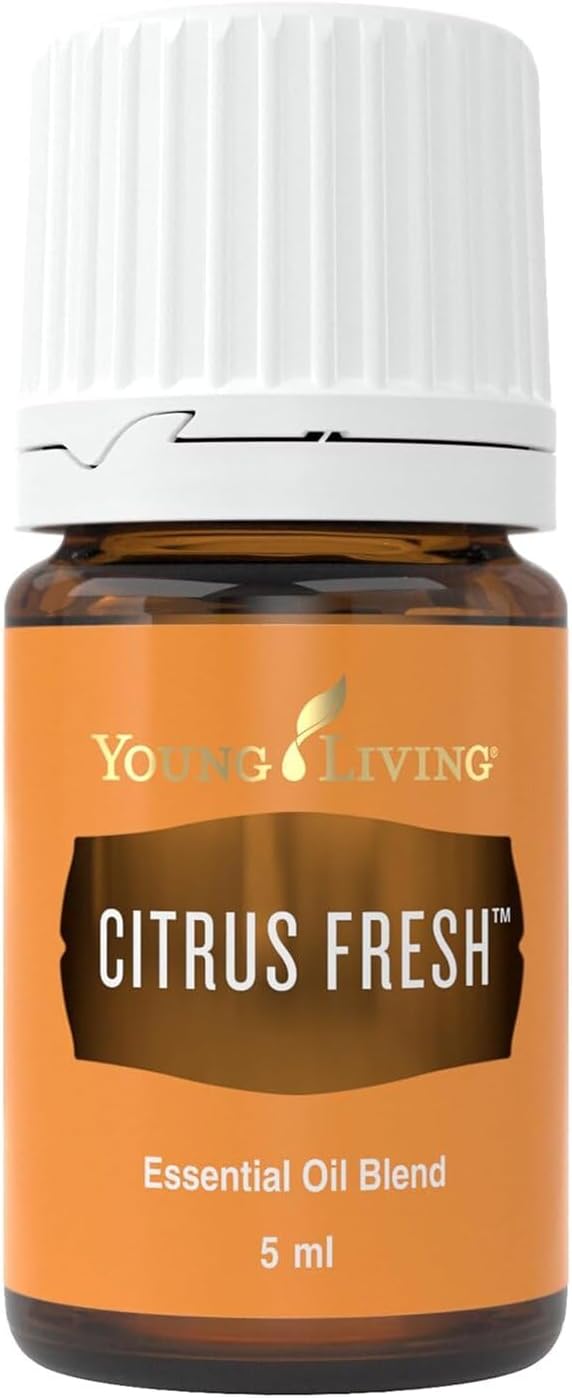 Young Living Citrus Fresh Essential Oil Blend | 5 ml | Bright Citrus Aroma with Orange, Grapefruit, Mandarin, Lemon & Spearmint | Essential Oil Blend for Diffusers, Aromatherapy & Everyday Use