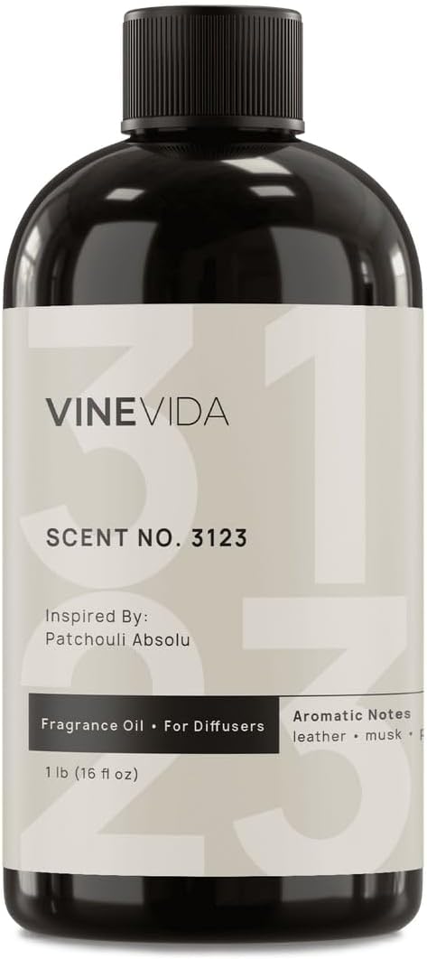 VINEVIDA [16 Oz] Inspired by: Patchouli Absolu; Diffuser Oil Refill | Premium Scent Diffuser Oil for Home | Non-Toxic Fragrance