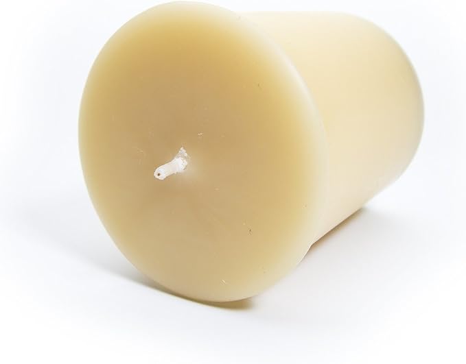 Vanilla Bean Soy Votive Candles - Scented with Natural Fragrance Oils - 6 Beige Natural Votive Candle Refills - Bakery & Food Collection