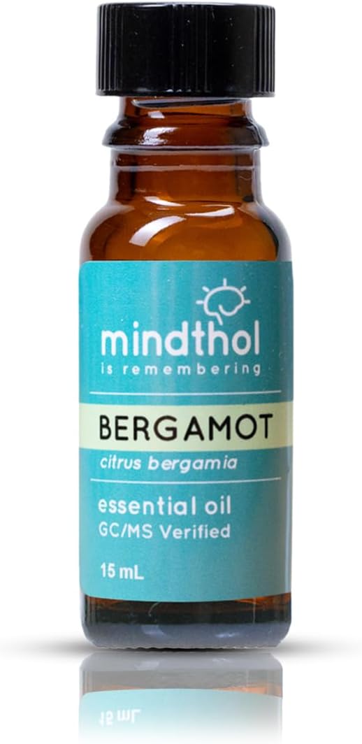 Bergamot Essential Oil 15ml - 100% Pure Therapeutic Grade - Natural Aromatherapy for Mood Uplift, Clarity & Emotional Wellness