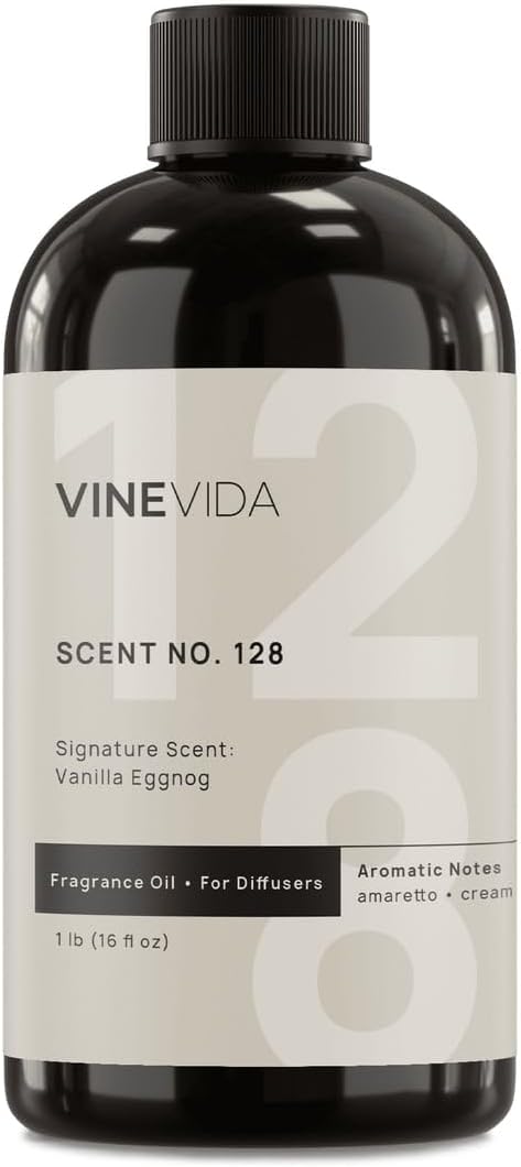 VINEVIDA [16 Oz] Inspired by: Vanilla Eggnog; Diffuser Oil Refill | Premium Scent Diffuser Oil for Home | Non-Toxic Fragrance