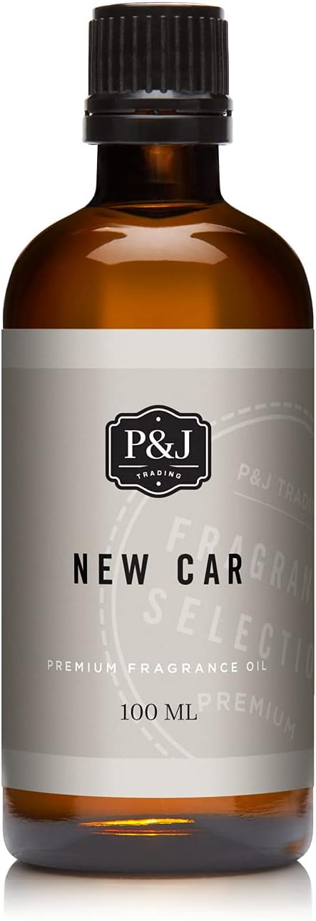 P&J Trading Fragrance | New Car Oil 100ml - Candle Scents for Candle Making, Freshie, Soap Making Supplies, Diffuser Oil Scents