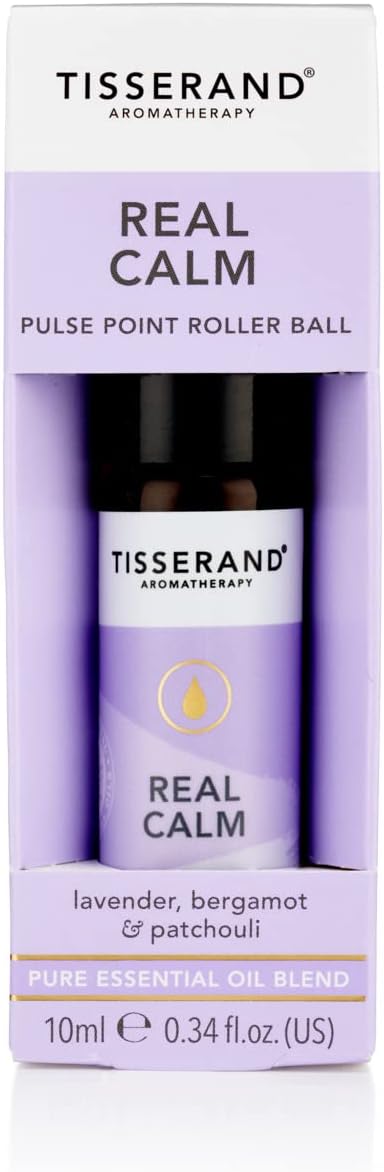 Tisserand Aromatherapy - Real Calm Pulse Point Roller Ball, 10 ml