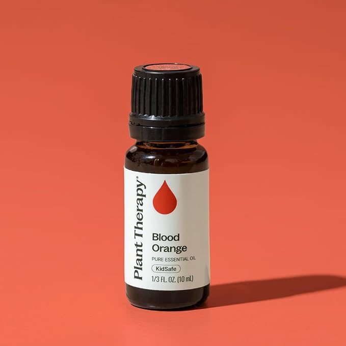 Plant Therapy Blood Orange Essential Oil 10 mL (1/3 oz) 100% Pure, Undiluted, Therapeutic Grade