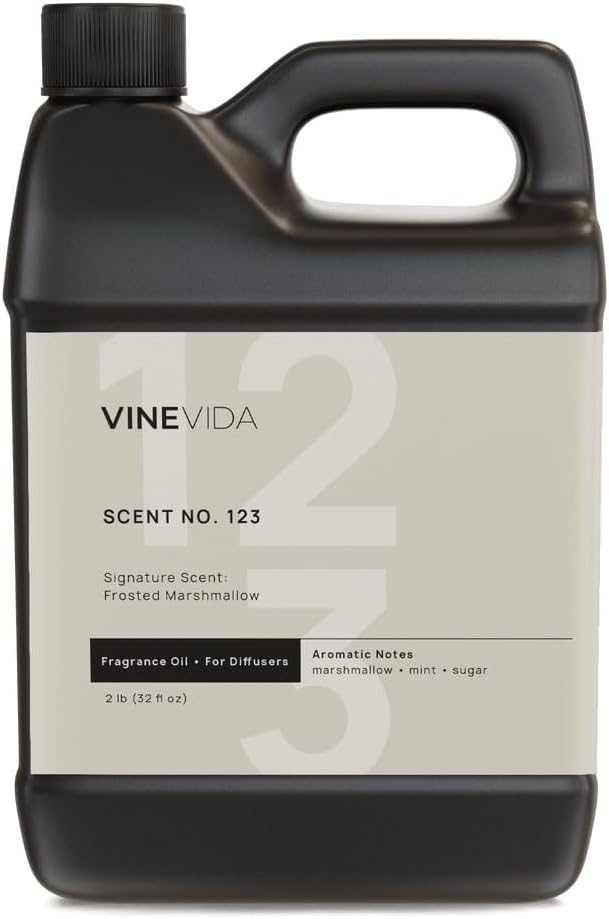VINEVIDA [32 Oz] Inspired by: Frosted Marshmallow; Diffuser Oil Refill | Premium Scent Diffuser Oil for Home | Non-Toxic Fragrance