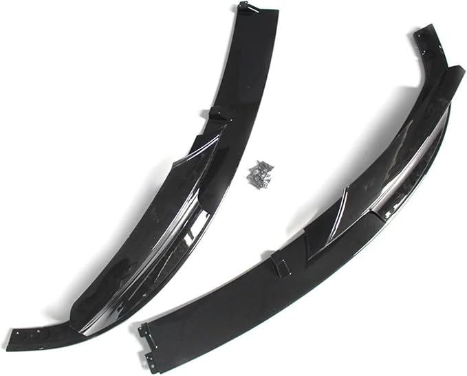 For BMW 3 Series F30 F31 F35 2012-2018 M Sport Car Front Bumper Splitter Spoiler Lip Diffuser Protector Cover Body Kit Exterior(Carbon Fiber Look)