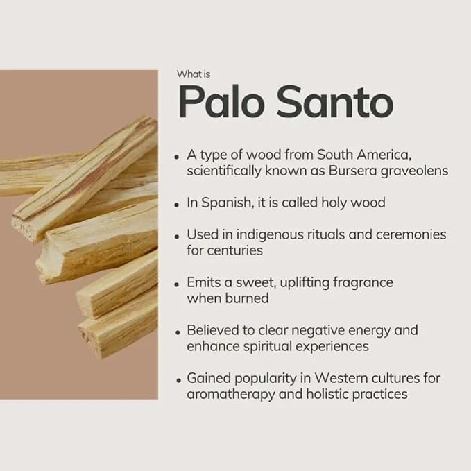 Palo Santo Smudge Spray. Energy Clearing & Aura Cleansing Mist. Reiki-Charged Sacred Spray with Pure Essential Oils for Meditation, Relaxation, Negative Energy Removal, Room & Spiritual Cleansing