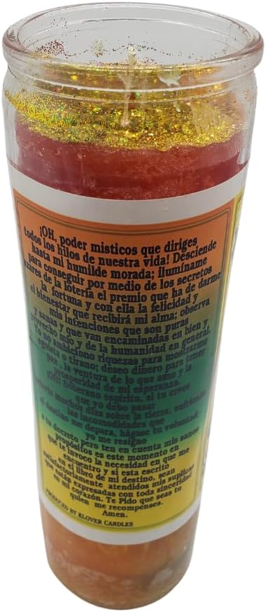 Triple Luck Prepared Ritual Candle/Suerte Triple Veladora Preparada