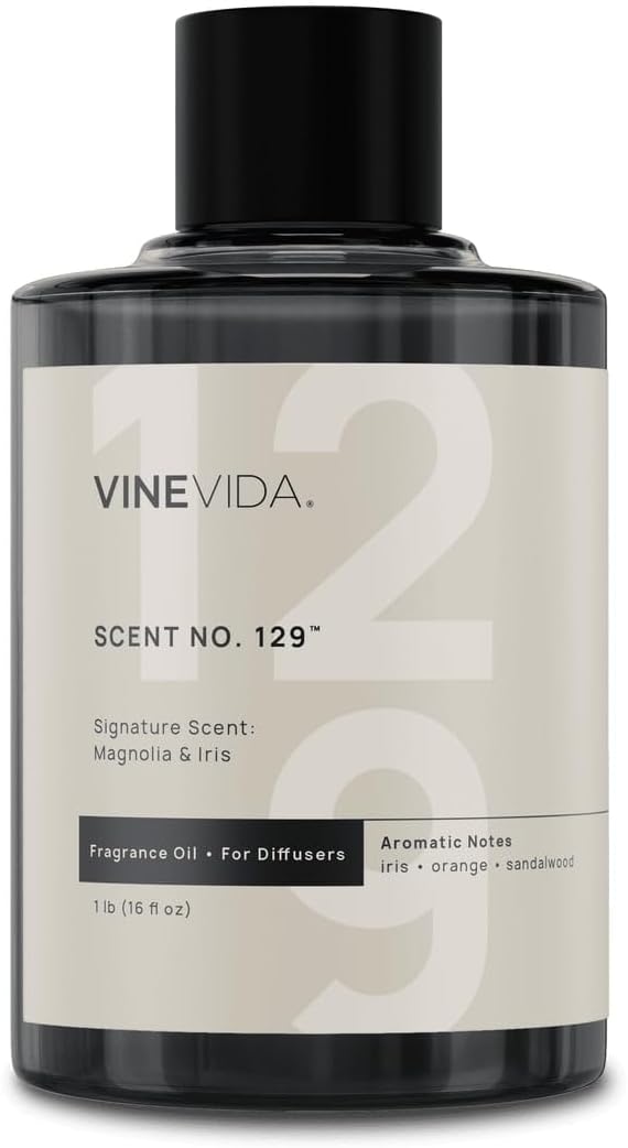 VINEVIDA [16 Oz] Inspired by: Magnolia & Iris; Diffuser Oil Refill | Premium Scent Diffuser Oil for Home | Non-Toxic Fragrance