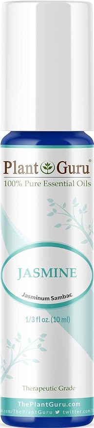 Jasmine Sambac Absolute Essential Oil Roll On 10 ml 100% Pure Pre-Diluted Therapeutic Grade
