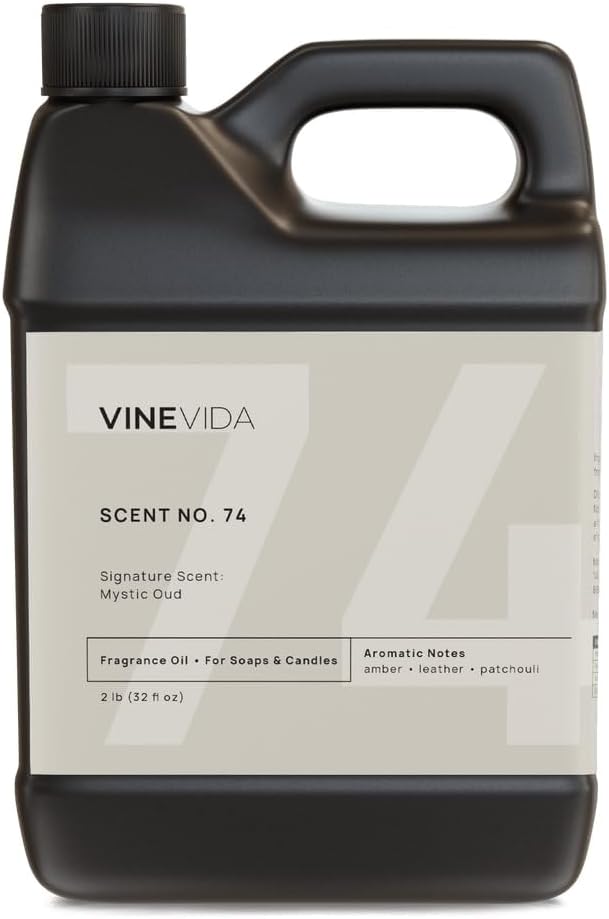 VINEVIDA [32oz] Scent No.74 Fragrance Oil for Candle Making and Soap Making - Premium Candle Scents for Soy Candles