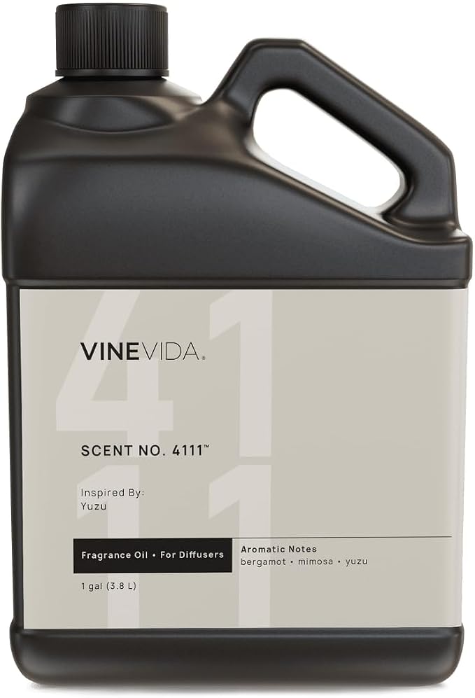 VINEVIDA [128 Oz] Inspired by: Yuzu; Diffuser Oil Refill | Premium Scent Diffuser Oil for Home | Non-Toxic Fragrance