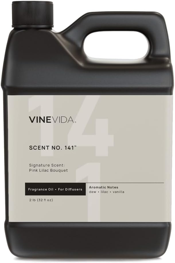 VINEVIDA [32 Oz] Inspired by: Pink Lilac Bouquet; Diffuser Oil Refill | Premium Scent Diffuser Oil for Home | Non-Toxic Fragrance