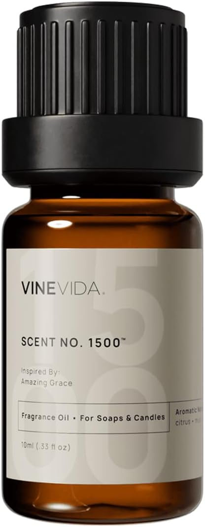 VINEVIDA [0.33oz] (Our Version of) Amazing Grace by Philosophy Fragrance Oil for Candle Making and Soap Making - Premium Candle Scents for Soy Candles