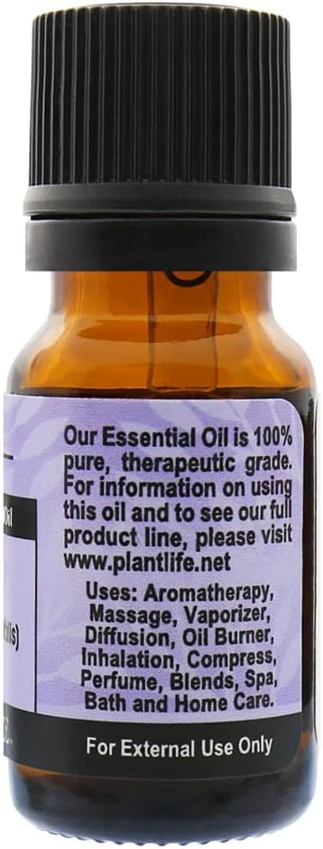 Plantlife Basic Sampler Set 6-Pack (Lavender, Tea Tree, Peppermint, Eucalyptus, Rosemary, and Sweet Orange) - Straight from The Plant 100% Pure Therapeutic Grade - Made in California 10 ml
