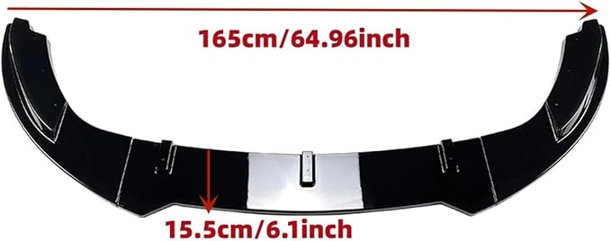 For VW Golf 5 MK5 GTI Jetta GLI 2003-2009 Diffuser Splitter Body Kit Lower Bumper Protector Front Lip Spoiler(Type A)