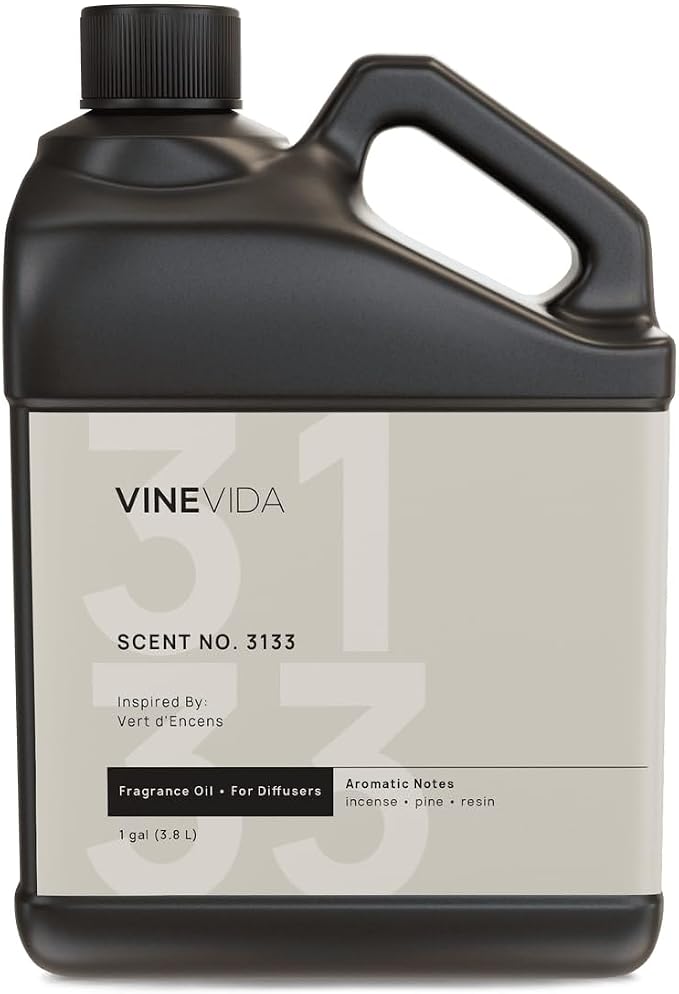 VINEVIDA [128 Oz] Inspired by: Vert d'Encens; Diffuser Oil Refill | Premium Scent Diffuser Oil for Home | Non-Toxic Fragrance