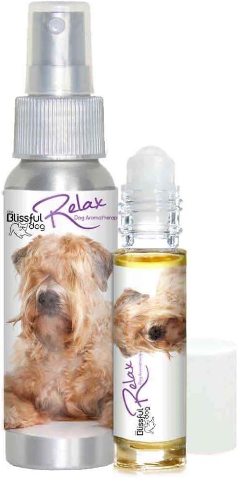 The Blissful Dog Soft Coated Wheaten Terrier Relax Dog Aromatherapy, 0.45-Ounce Roll-On