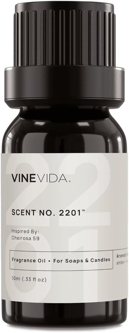 VINEVIDA [0.33oz] Scent No.2201 Fragrance Oil for Candle Making and Soap Making - Premium Candle Scents for Soy Candles