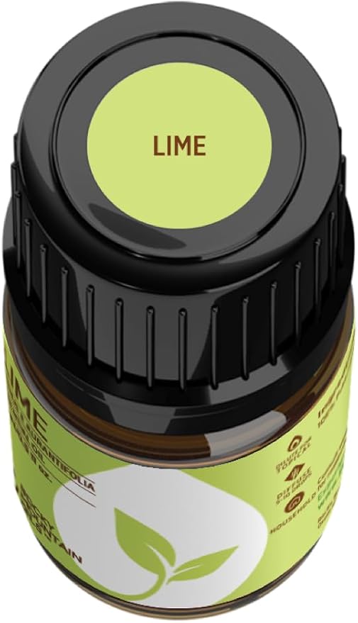 Rocky Mountain Oils Lime Essential Oil 15ml - Pure Essential Oils for Diffusers | Organic Lime Aroma Blends for Home Use | Therapeutic Grade Natural Oils | Aromatherapy Diffuser Oil