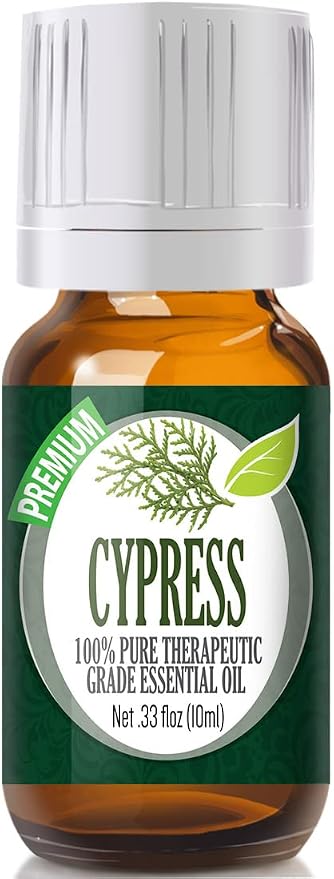 Healing Solutions 10ml Oils - Cypress Essential Oil - 0.33 Fluid Ounces