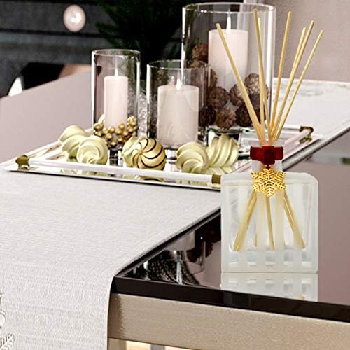Reed Diffuser Set, Holiday Scented Oil Diffuser with Sticks, Home Fragrance Accessories for Bathroom Shelf Decor, Aroma Diffusers for Home or Office Desk, USA Made