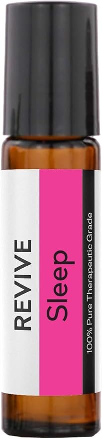 Sleep Essential Oil Blend Roll-On by Revive Essential Oils - 100% Pure Therapeutic Grade, for Diffuser, Humidifier, Massage, Aromatherapy, Skin & Hair Care
