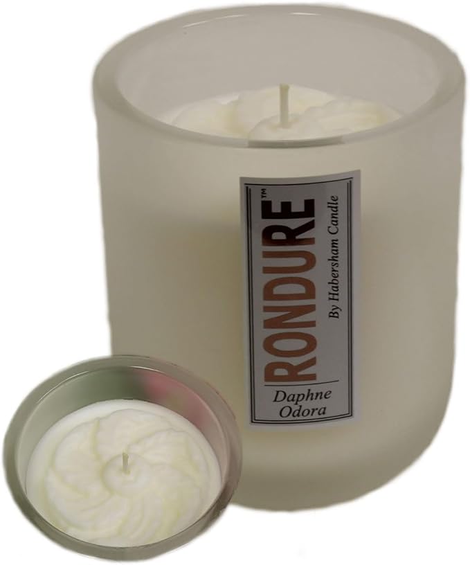 Habersham Rondure Candle – Daphne Odora Scented Candle, Up to 55 Hours Burn Time, Authentic and Long Lasting Fragrance, Soy Blend Wax, 9.5 oz Glass Jar Candle