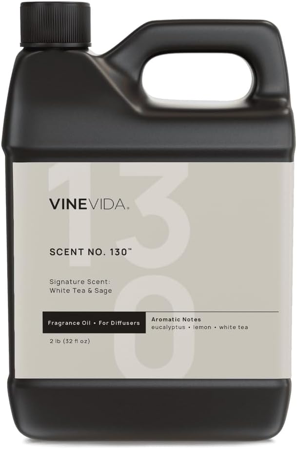 VINEVIDA [32 Oz] Inspired by: White Tea & Sage; Diffuser Oil Refill | Premium Scent Diffuser Oil for Home | Non-Toxic Fragrance