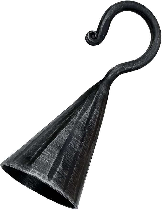 Hand Forged Metal Candle Snuffer Handmade Wrought Iron Candle for Home Classic Look Black Antique Finish Candle Snuffer by Living Ideas