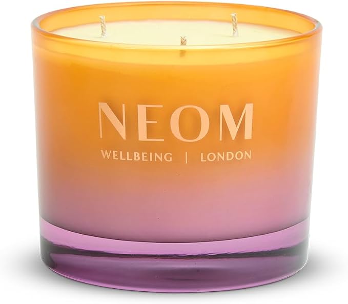 NEOM Cosy Nights Candle, 3 Wick | Sandalwood, Frankincense & Nutmeg I 100% Naturally derived Wax I 100% Natural fragrances I Relaxing