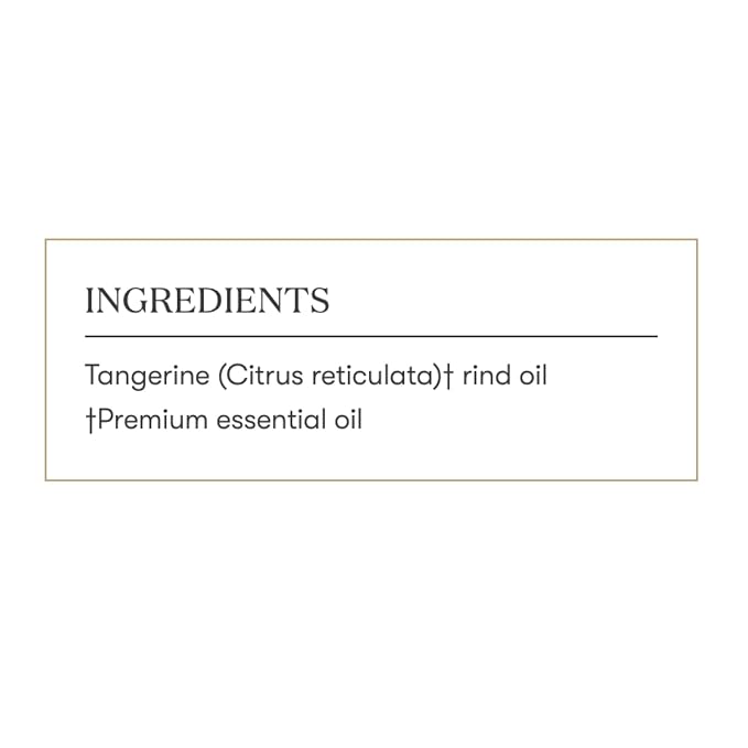 Young Living - Tangerine Vitality Essential Oil 5 ml | Contains Antioxidants | Immune Support & Dietary Supplement | Sweet Citrus Flavor Enhancer for Foods & Beverages