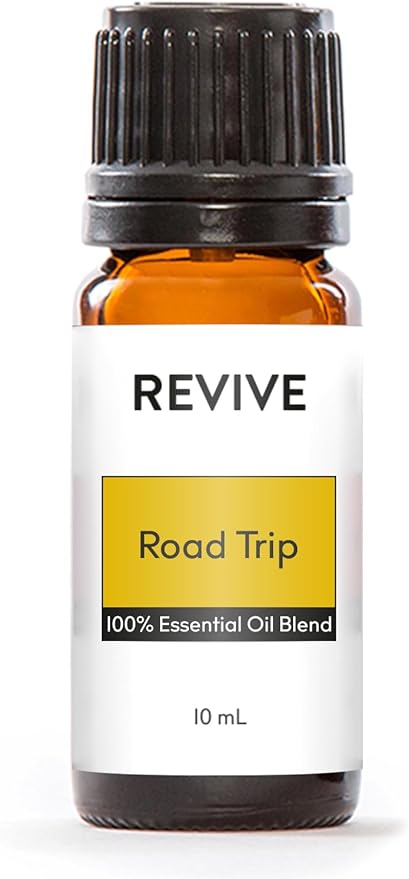 Road Trip 10mL Essential Oil Blend by Revive Essential Oils - 100% Pure Therapeutic Grade, for Diffuser, Humidifier, Massage, Aromatherapy, Skin & Hair Care