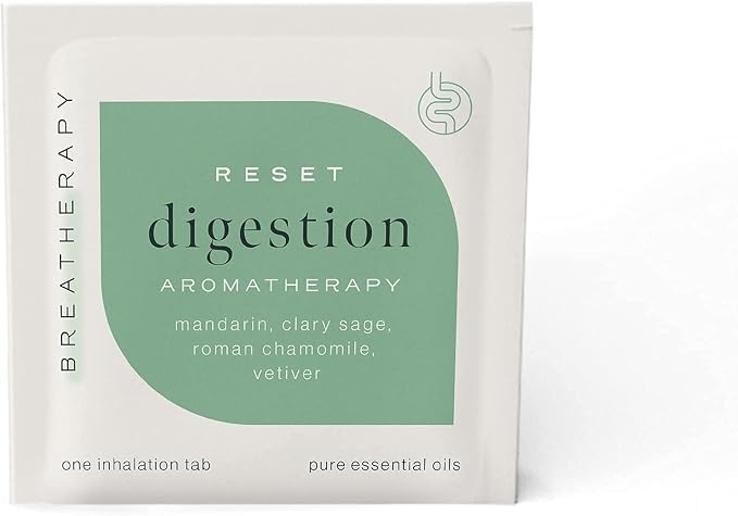 Self-Care Kit - Pure Essential Oil Aromatherapy Inhalation Tabs, 8-Pack (2 Each: Digestion, Peace, Fortify, Harmony)
