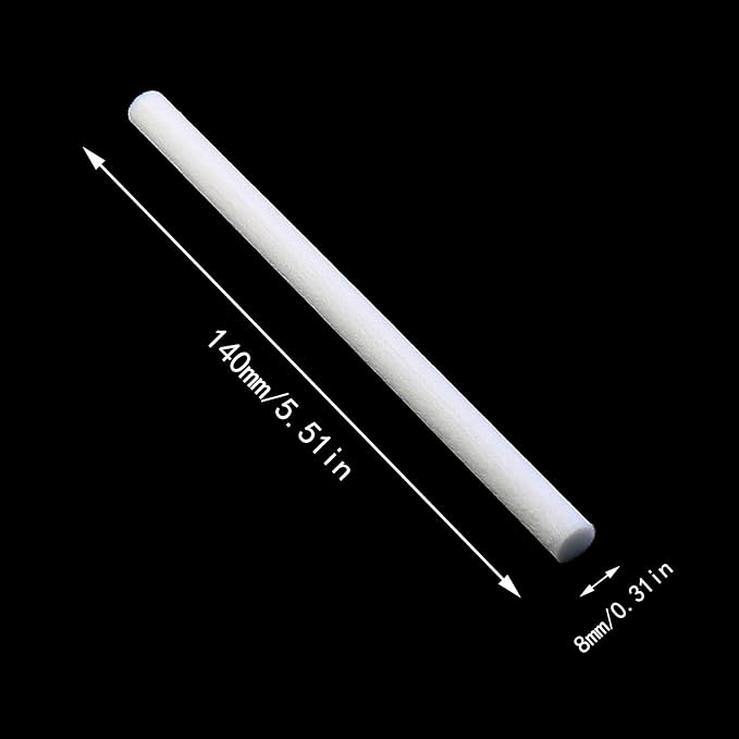 24-Pack Humidifier Filter Replacement Rods USB Mini Humidifier Refill Rods for Portable Cool Mist Diffuser (5.51 Inches)