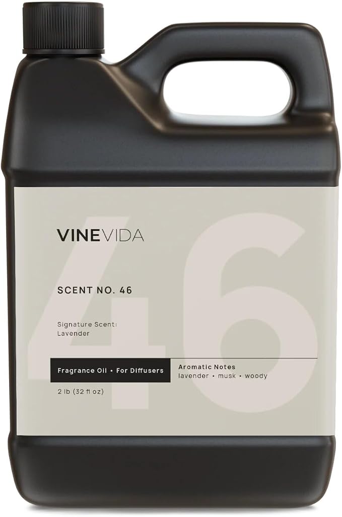 VINEVIDA [32 Fl Oz] Lavender Fragrance Oil for Cold Air Diffusers, Essential Oils for Diffuser Oil Refill & Air Freshener Room Spray